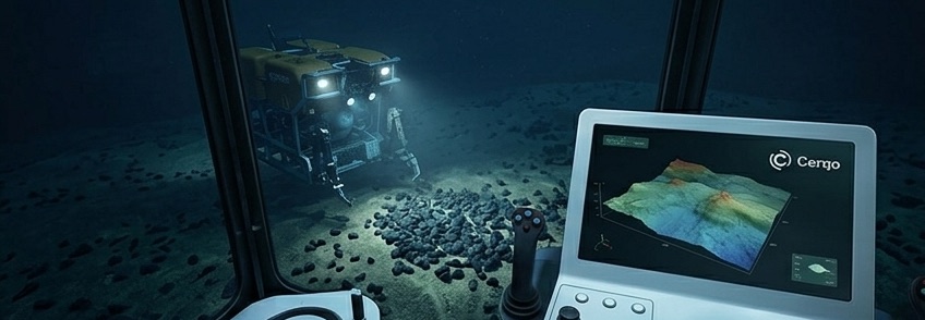 Cerqo ROV kartlägger mineralfyndigheter på havsbotten